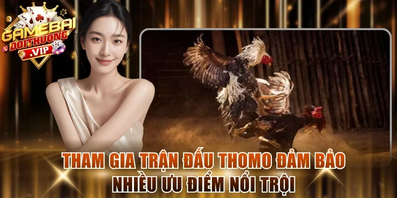 Tham gia trận đấu Thomo đảm bảo nhiều ưu điểm nổi trội